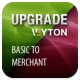 Upgrade Basic -> Merchant