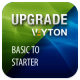 Upgrade Basic -> Starter